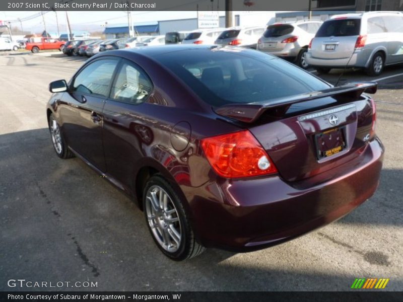 Black Cherry Pearl / Dark Charcoal 2007 Scion tC