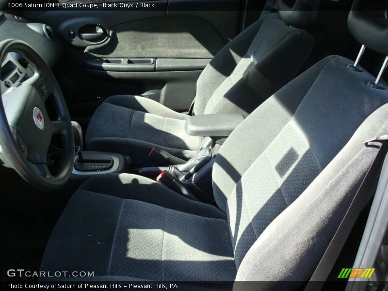 Black Onyx / Black 2006 Saturn ION 3 Quad Coupe