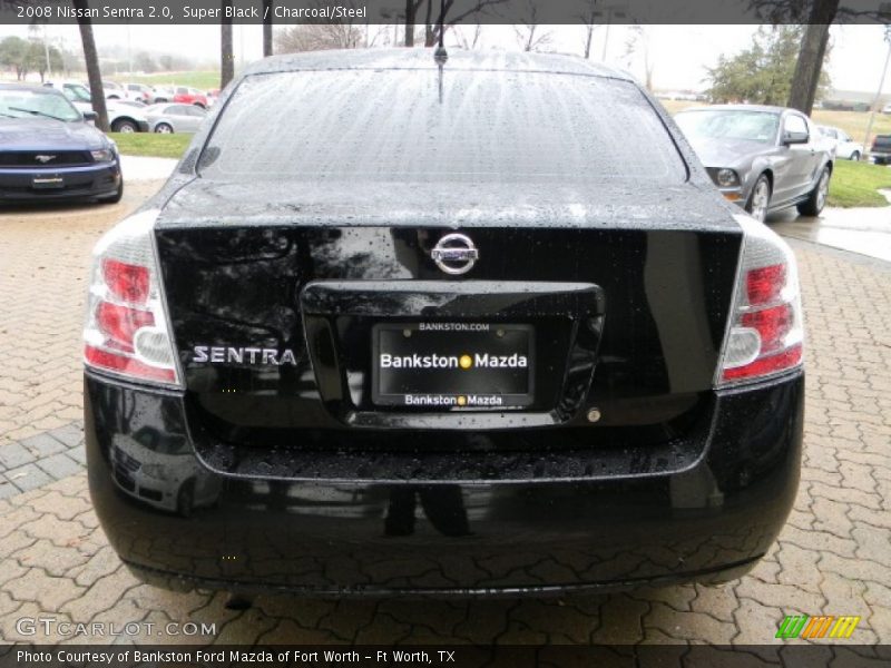 Super Black / Charcoal/Steel 2008 Nissan Sentra 2.0