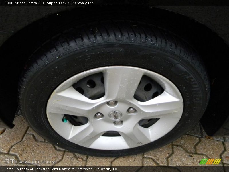 Super Black / Charcoal/Steel 2008 Nissan Sentra 2.0