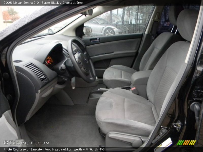 Super Black / Charcoal/Steel 2008 Nissan Sentra 2.0