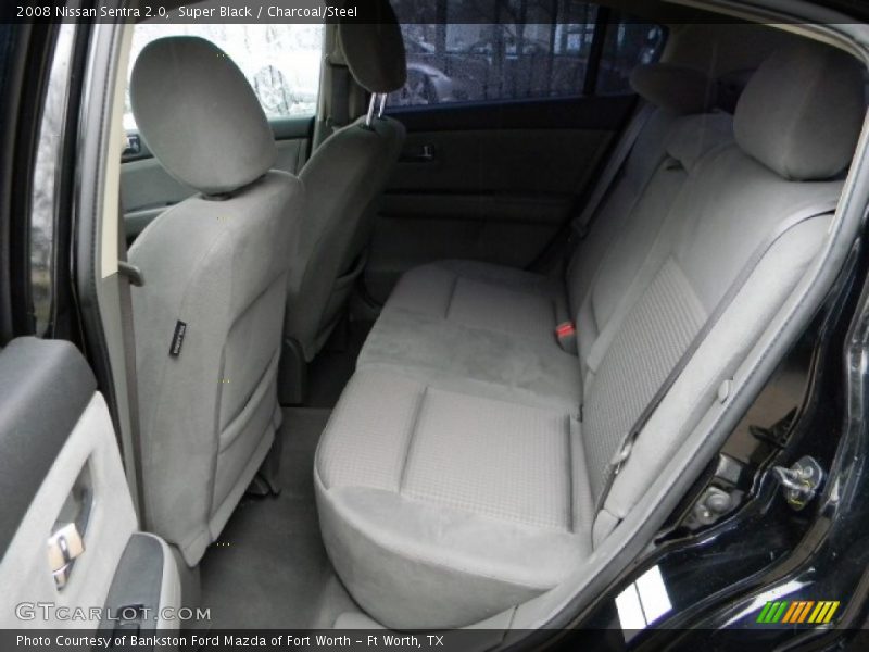 Super Black / Charcoal/Steel 2008 Nissan Sentra 2.0