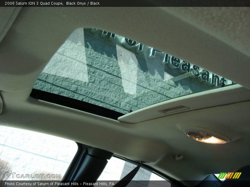 Black Onyx / Black 2006 Saturn ION 3 Quad Coupe