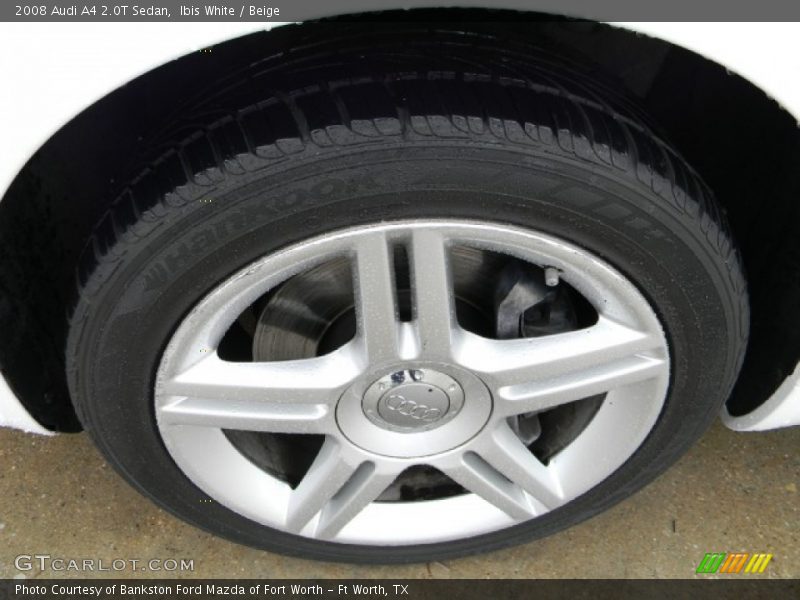 Ibis White / Beige 2008 Audi A4 2.0T Sedan