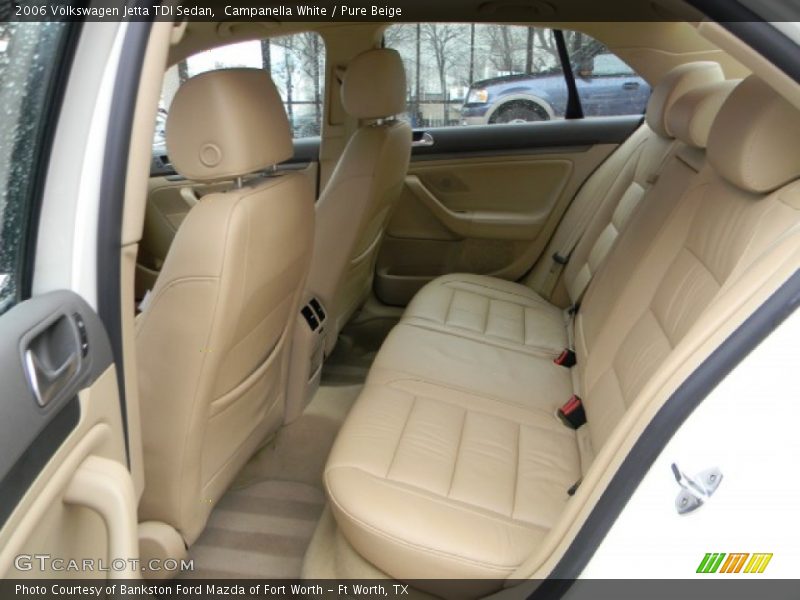Campanella White / Pure Beige 2006 Volkswagen Jetta TDI Sedan