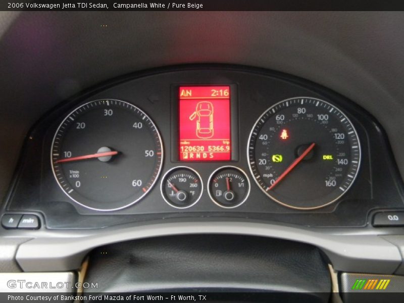 Campanella White / Pure Beige 2006 Volkswagen Jetta TDI Sedan