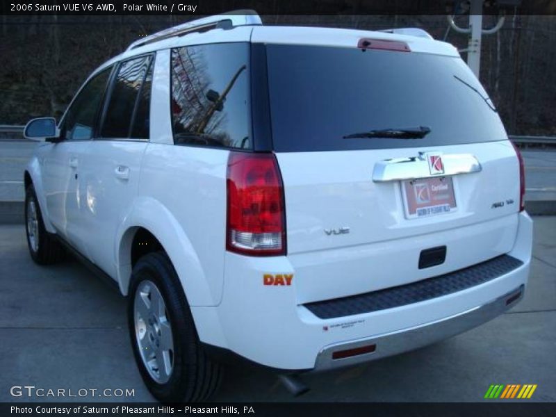 Polar White / Gray 2006 Saturn VUE V6 AWD