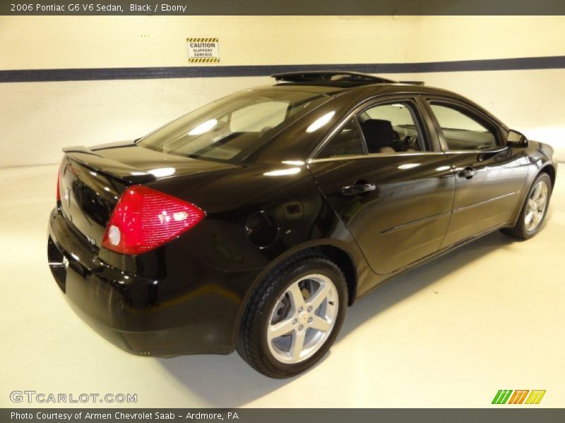 Black / Ebony 2006 Pontiac G6 V6 Sedan