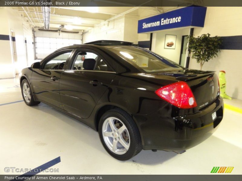 Black / Ebony 2006 Pontiac G6 V6 Sedan