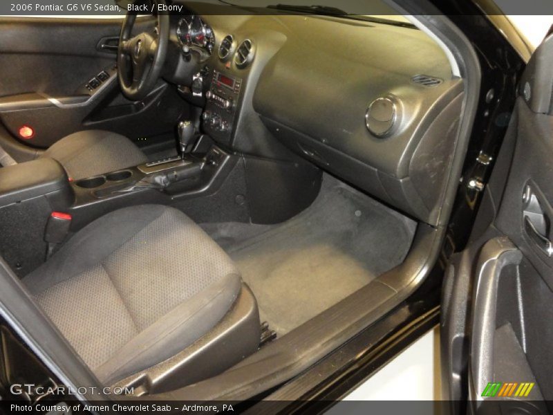 Black / Ebony 2006 Pontiac G6 V6 Sedan