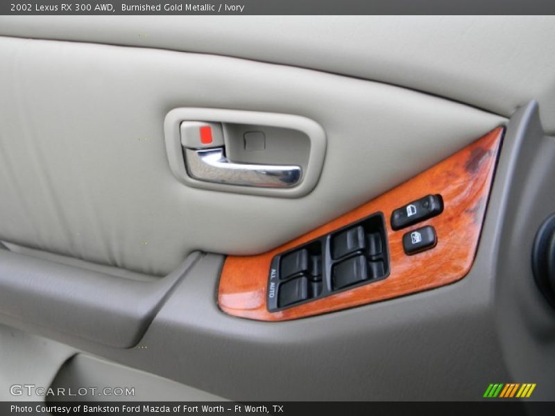 Burnished Gold Metallic / Ivory 2002 Lexus RX 300 AWD