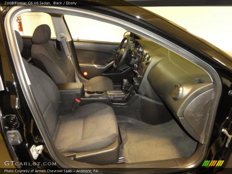 Black / Ebony 2006 Pontiac G6 V6 Sedan