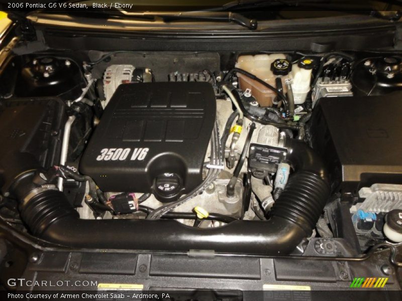 Black / Ebony 2006 Pontiac G6 V6 Sedan