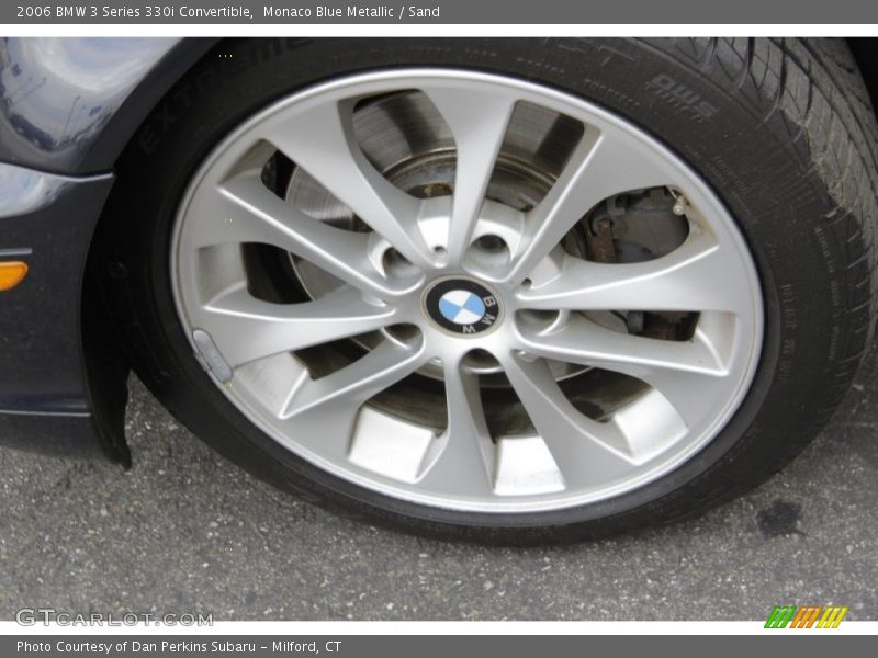 Monaco Blue Metallic / Sand 2006 BMW 3 Series 330i Convertible