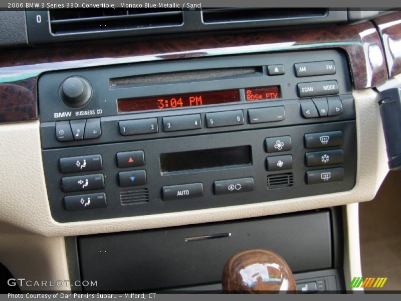 Monaco Blue Metallic / Sand 2006 BMW 3 Series 330i Convertible