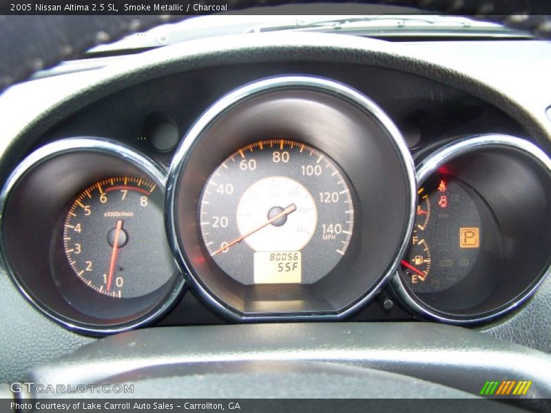 Smoke Metallic / Charcoal 2005 Nissan Altima 2.5 SL