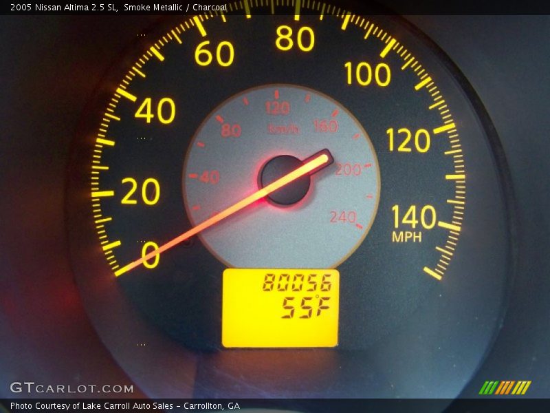 Smoke Metallic / Charcoal 2005 Nissan Altima 2.5 SL