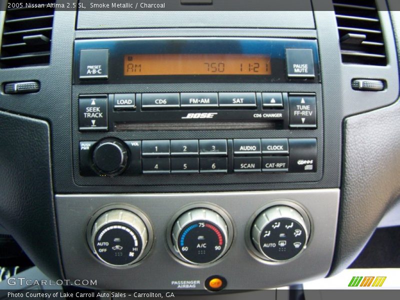Smoke Metallic / Charcoal 2005 Nissan Altima 2.5 SL