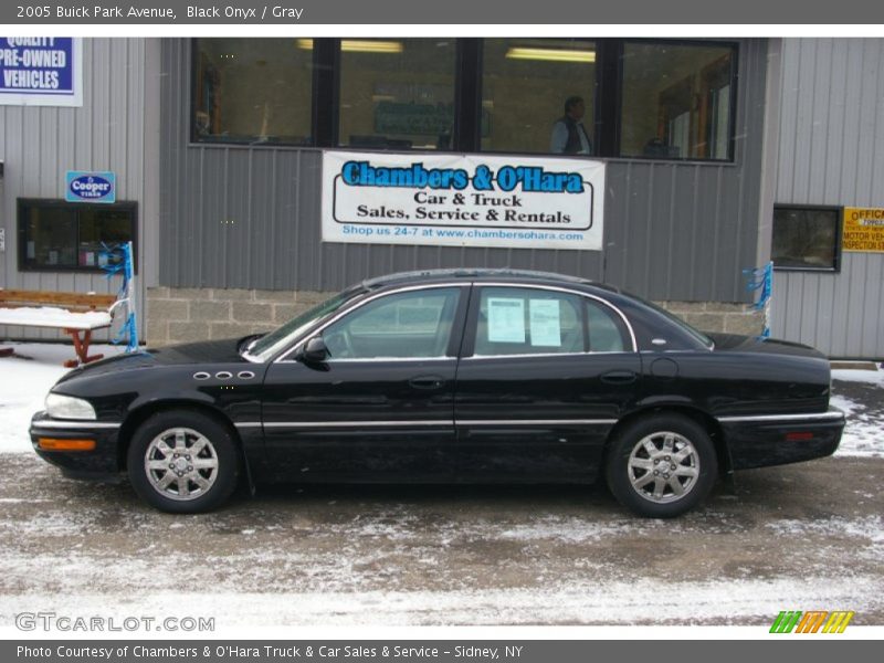Black Onyx / Gray 2005 Buick Park Avenue