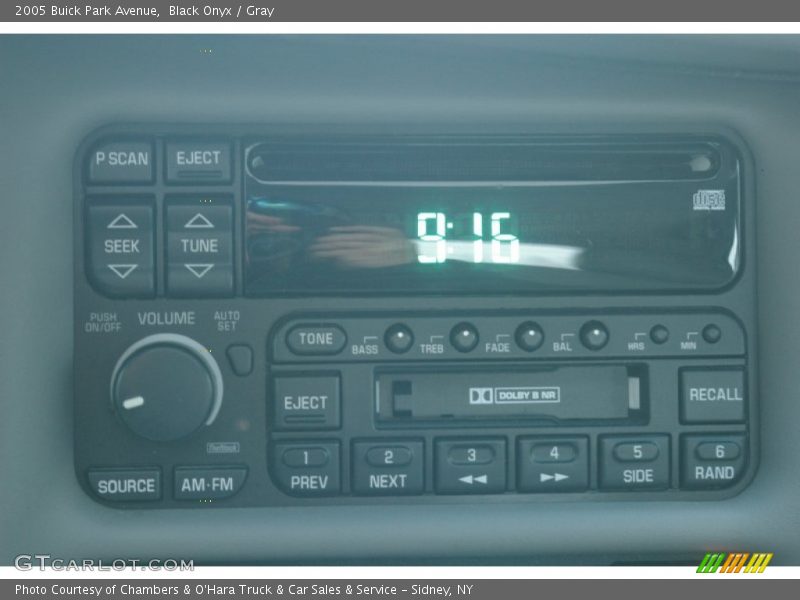 Black Onyx / Gray 2005 Buick Park Avenue