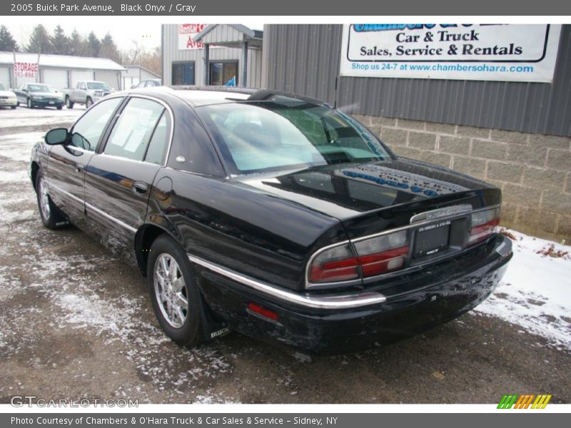 Black Onyx / Gray 2005 Buick Park Avenue