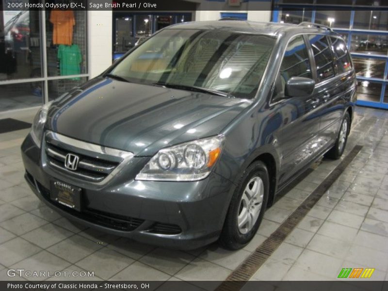 Sage Brush Pearl / Olive 2006 Honda Odyssey EX-L
