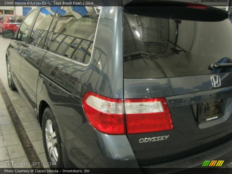 Sage Brush Pearl / Olive 2006 Honda Odyssey EX-L