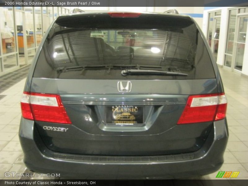 Sage Brush Pearl / Olive 2006 Honda Odyssey EX-L