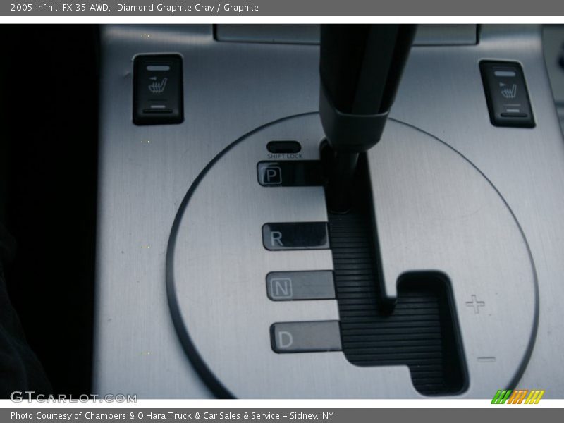 Diamond Graphite Gray / Graphite 2005 Infiniti FX 35 AWD