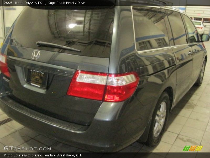 Sage Brush Pearl / Olive 2006 Honda Odyssey EX-L