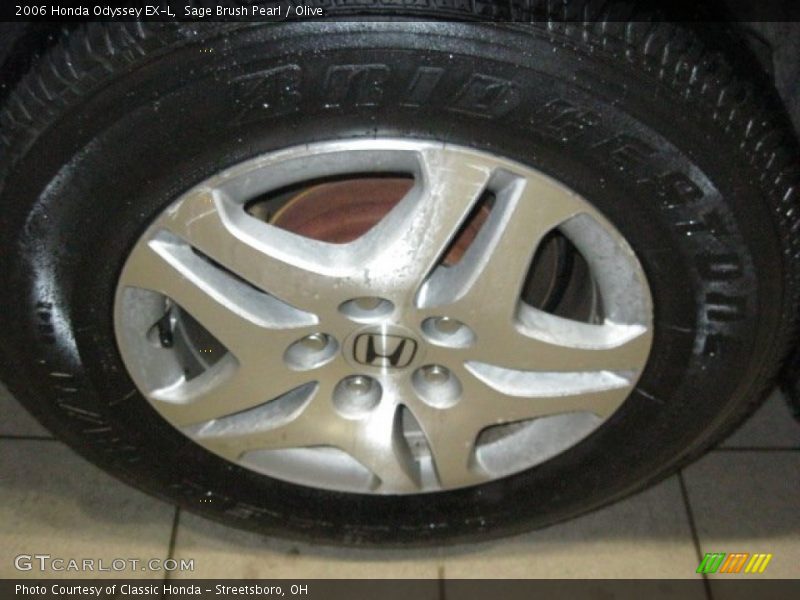 Sage Brush Pearl / Olive 2006 Honda Odyssey EX-L