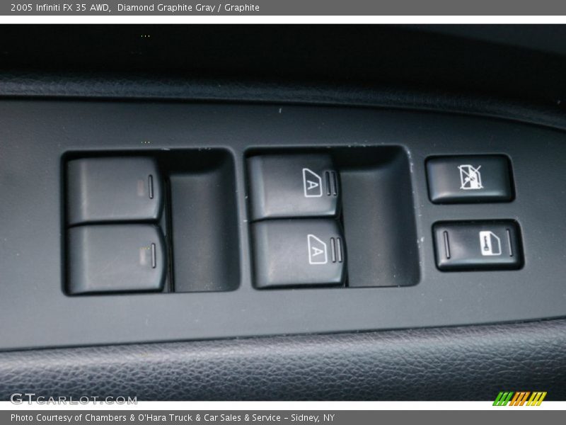 Diamond Graphite Gray / Graphite 2005 Infiniti FX 35 AWD