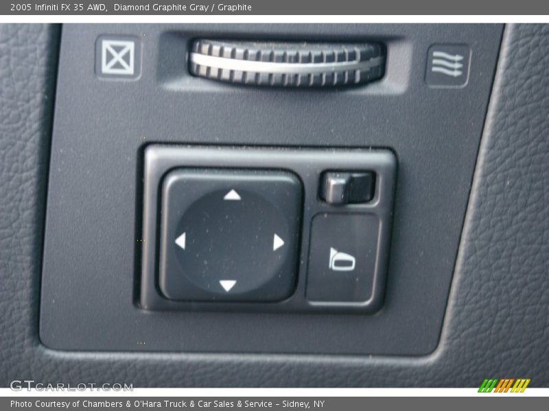 Diamond Graphite Gray / Graphite 2005 Infiniti FX 35 AWD