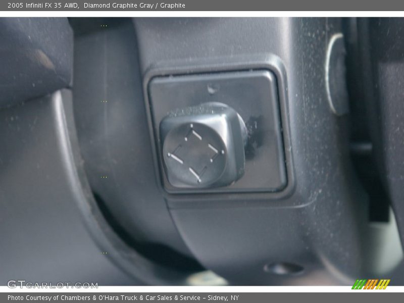 Diamond Graphite Gray / Graphite 2005 Infiniti FX 35 AWD