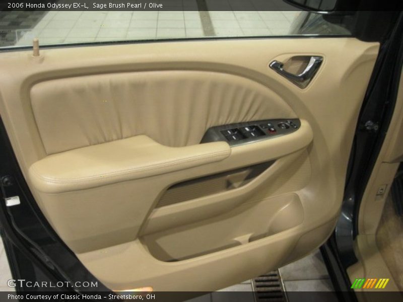 Sage Brush Pearl / Olive 2006 Honda Odyssey EX-L