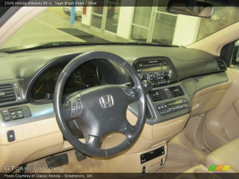 Sage Brush Pearl / Olive 2006 Honda Odyssey EX-L