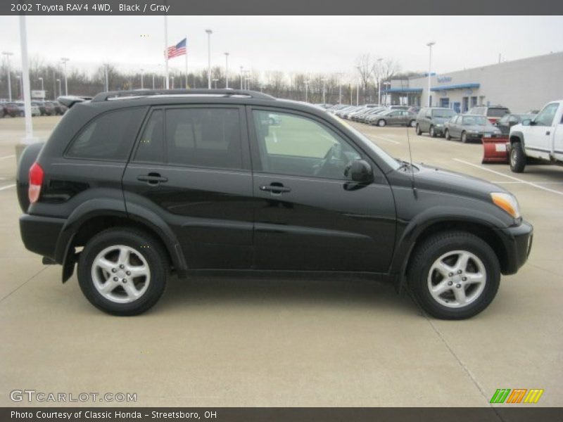 Black / Gray 2002 Toyota RAV4 4WD