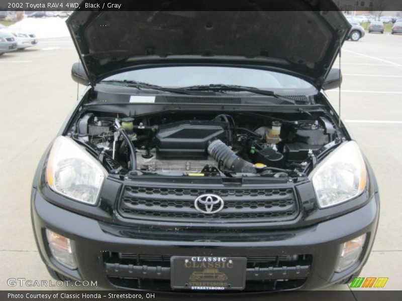 Black / Gray 2002 Toyota RAV4 4WD
