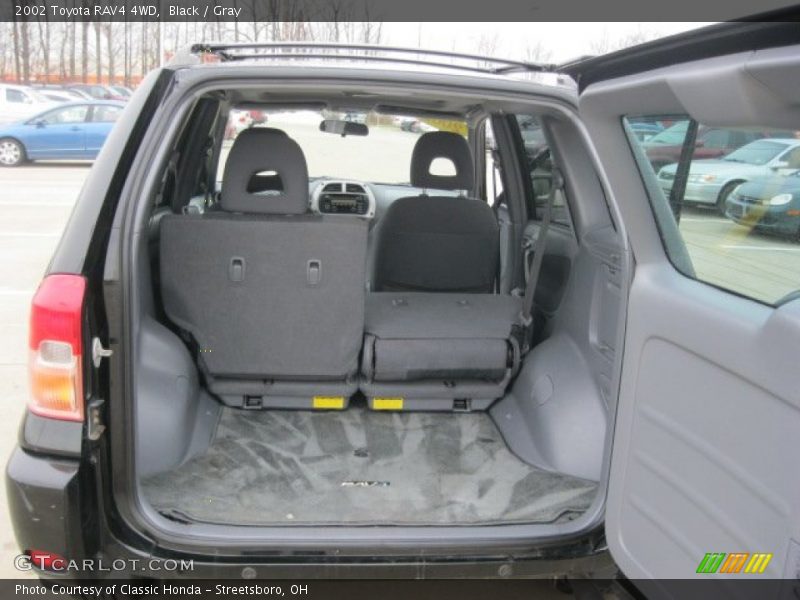 Black / Gray 2002 Toyota RAV4 4WD