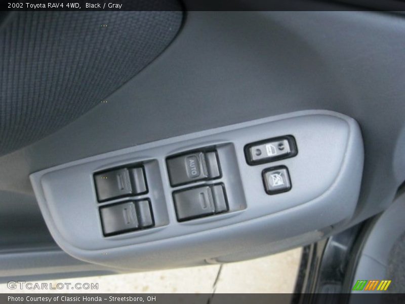 Black / Gray 2002 Toyota RAV4 4WD