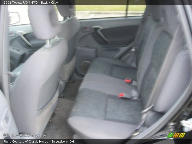 Black / Gray 2002 Toyota RAV4 4WD