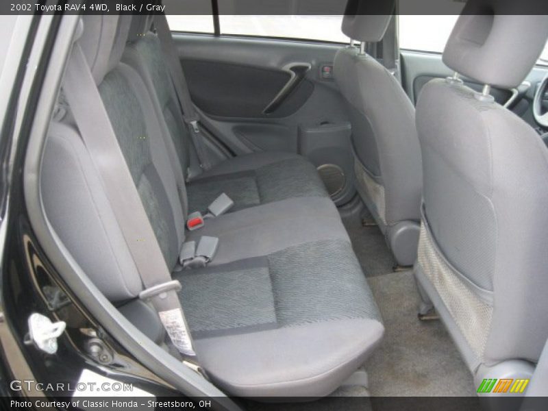 Black / Gray 2002 Toyota RAV4 4WD