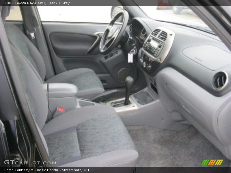 Black / Gray 2002 Toyota RAV4 4WD