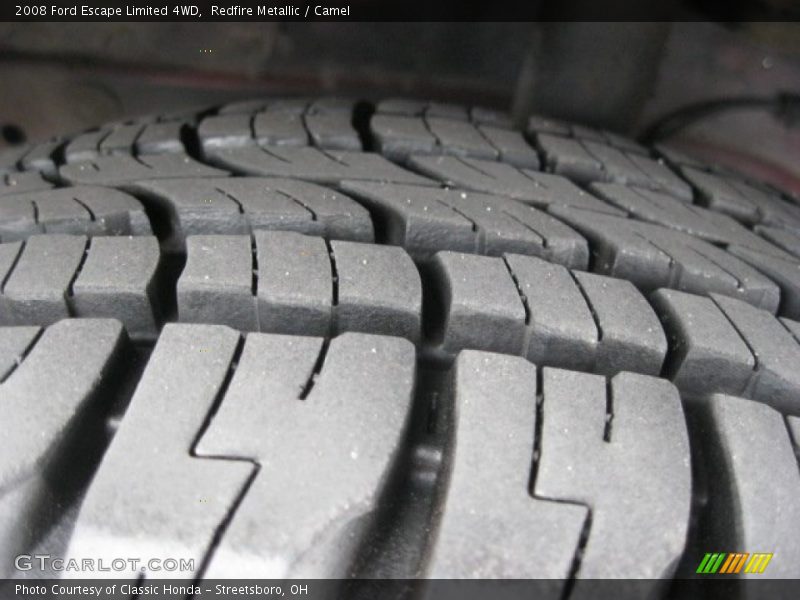 Redfire Metallic / Camel 2008 Ford Escape Limited 4WD