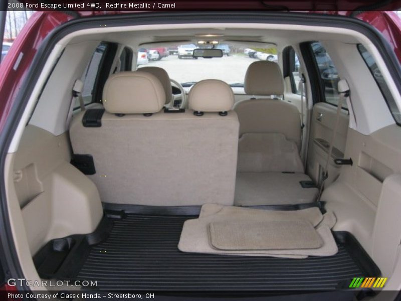Redfire Metallic / Camel 2008 Ford Escape Limited 4WD