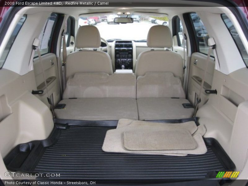 Redfire Metallic / Camel 2008 Ford Escape Limited 4WD