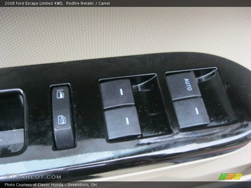 Redfire Metallic / Camel 2008 Ford Escape Limited 4WD