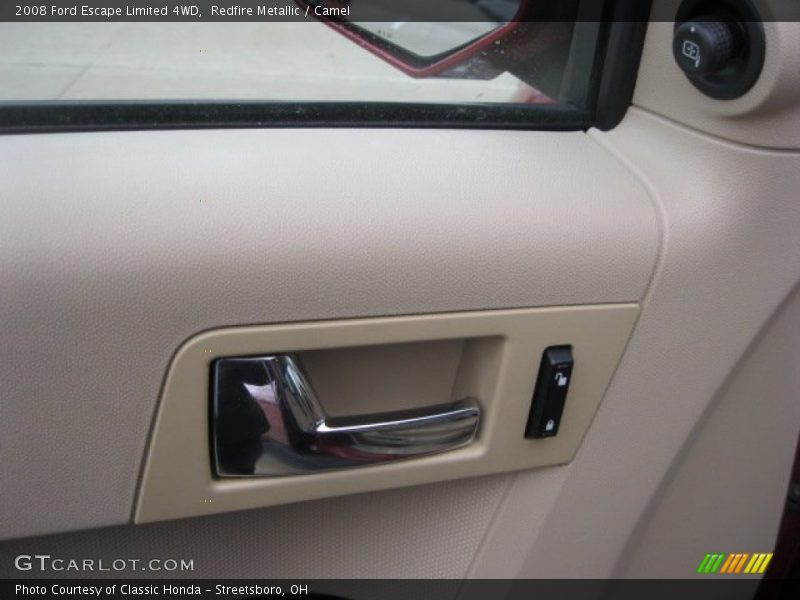 Redfire Metallic / Camel 2008 Ford Escape Limited 4WD