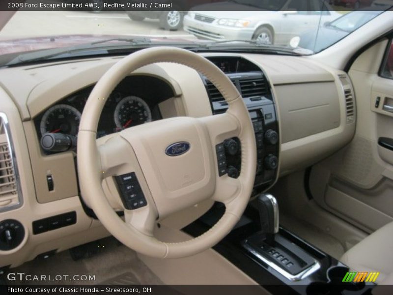 Redfire Metallic / Camel 2008 Ford Escape Limited 4WD