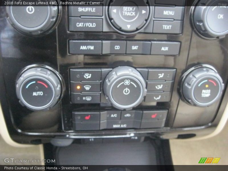 Redfire Metallic / Camel 2008 Ford Escape Limited 4WD